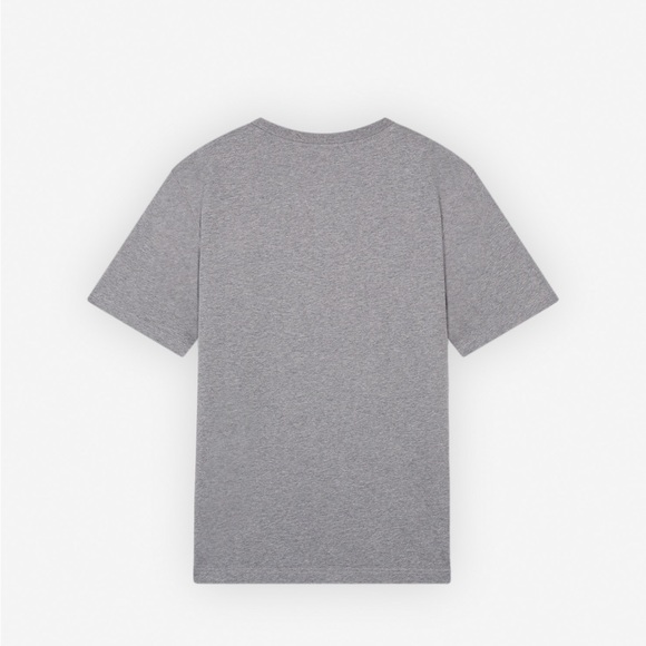 Maison Kitsuné Bold Fox Head Patch Comfort Tee – Gray, Size M - Picture 7 of 9